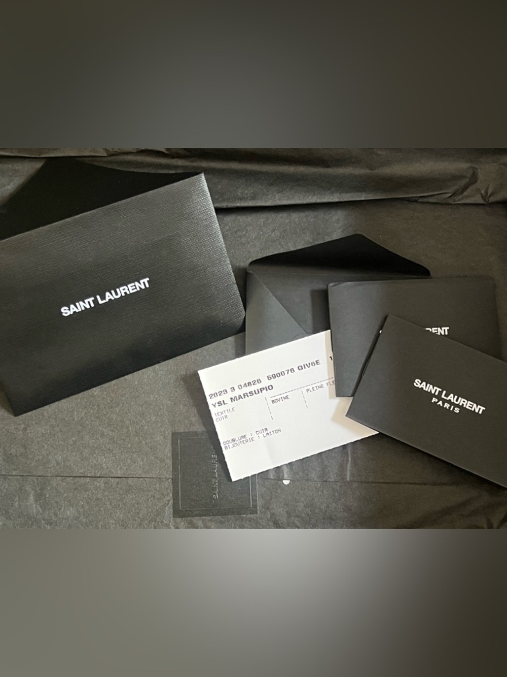 ✨ CASSANDRE CLASSIC CROSSBODY BAG IN CANVAS AND LEATHER ✨ - Picture 9 of 9